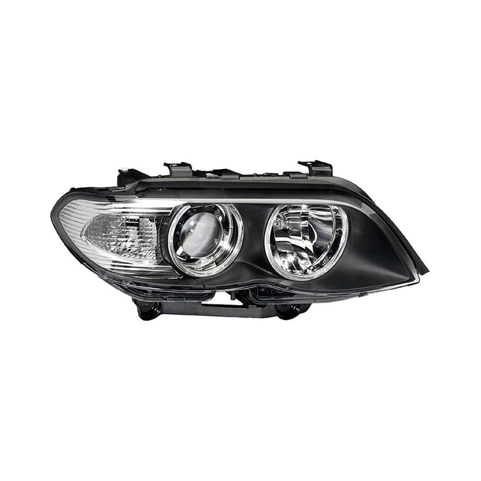 2004-2006 BMW X5 Passenger Side Headlight Assembly W/White Turn Indicator W/Halogen Composite - BM2503141-Partify-Painted-Replacement-Body-Parts