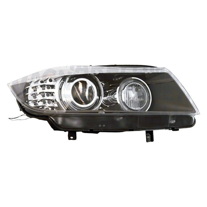 2009-2011 BMW 328i/335i/M3 Passenger Side Headlight Assembly E90/E91 Xenon W/Adaptive Headlamps Composite Sedan/Wagon - BM2503154-Partify-Painted-Replacement-Body-Parts