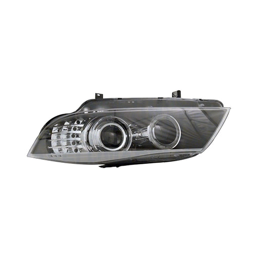 2009-2011 BMW 328i/335i/M3 Passenger Side Headlight Assembly E90/E91 Xenon W/O Adaptive Headlamps Composite Sedan/Wagon - BM2503155-Partify-Painted-Replacement-Body-Parts
