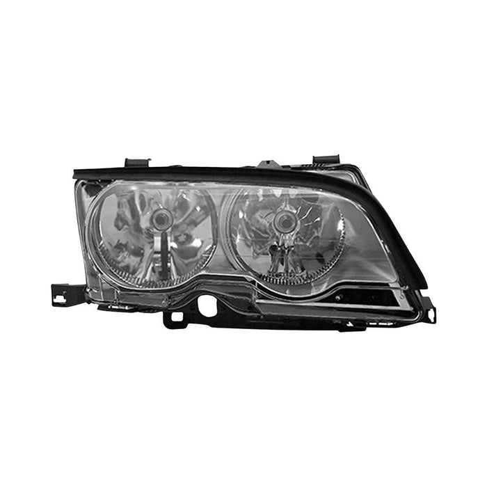 2001 BMW 325Ci/330Ci Passenger Side Headlight Assembly Halogen W/Titanium Trim Composite Convertible/Coupe - BM2503161-Partify-Painted-Replacement-Body-Parts
