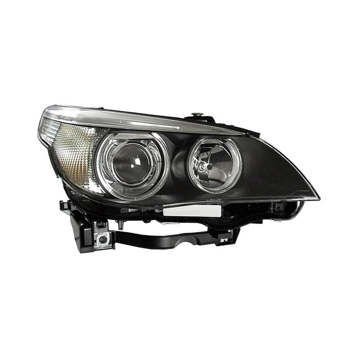 2004-2005 BMW 525i/530i/545i Passenger Side Headlight Assembly Bi-Xenon Composite - BM2503166-Partify-Painted-Replacement-Body-Parts
