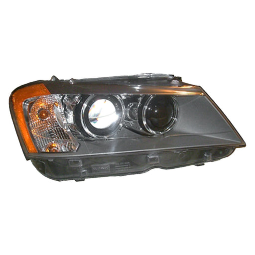 2011-2014 BMW X3 Passenger Side Headlight Assembly F25 Xenon W/O Adaptive Headlamps Composite - BM2503172-Partify-Painted-Replacement-Body-Parts