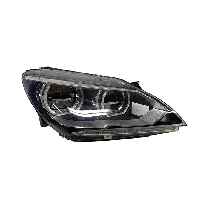 2012-2015 BMW 640i/650i Passenger Side Headlight Assembly F12/F13 Led Composite Convertible/Coupe - BM2503177-Partify-Painted-Replacement-Body-Parts