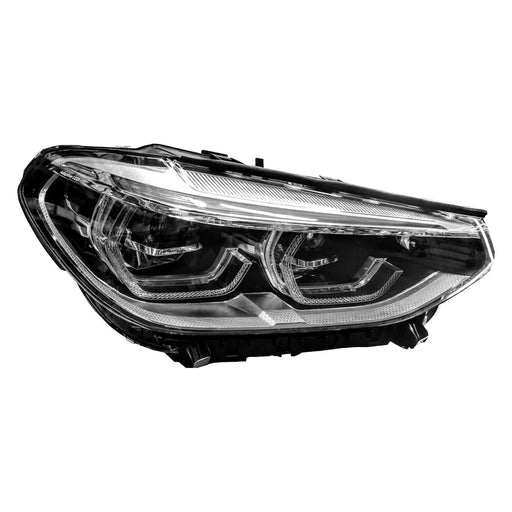 2018-2021 BMW X3/X4 Passenger Side Headlight Assembly G01 W/Adaptive Headlamps Composite - BM2503193-Partify-Painted-Replacement-Body-Parts