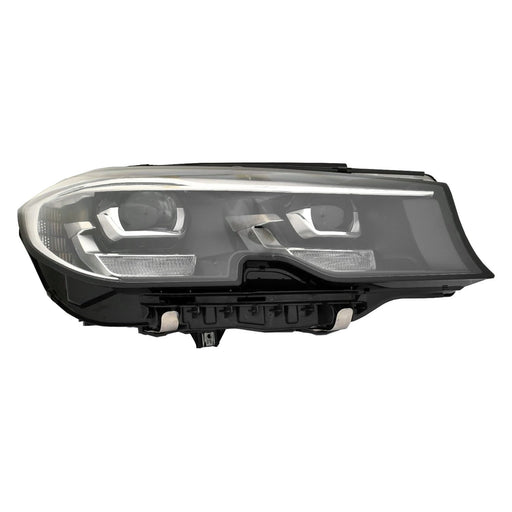 2019-2022 BMW 330e/330e xDrive/330i/330i xDrive/M340i/M340i xDrive Passenger Side Headlight Assembly G20 Led W/O Adaptive Headlamps Composite Sedan - BM2503196-Partify-Painted-Replacement-Body-Parts