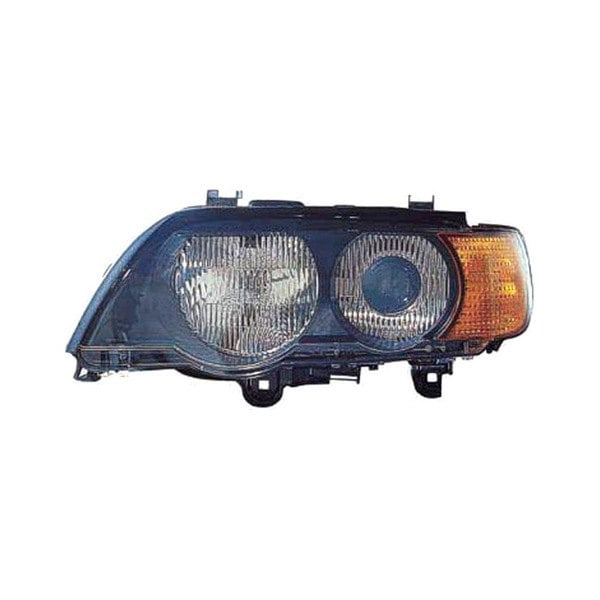 2000-2003 BMW X5 Driver Side Headlight Lens Housing Xenon W/Amber Turn Signals - BM2518108-Partify-Painted-Replacement-Body-Parts