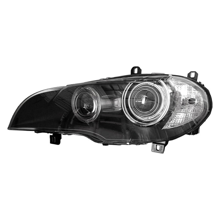 2007-2010 BMW X5 Driver Side Headlight Lens Housing E70 - BM2518114-Partify-Painted-Replacement-Body-Parts