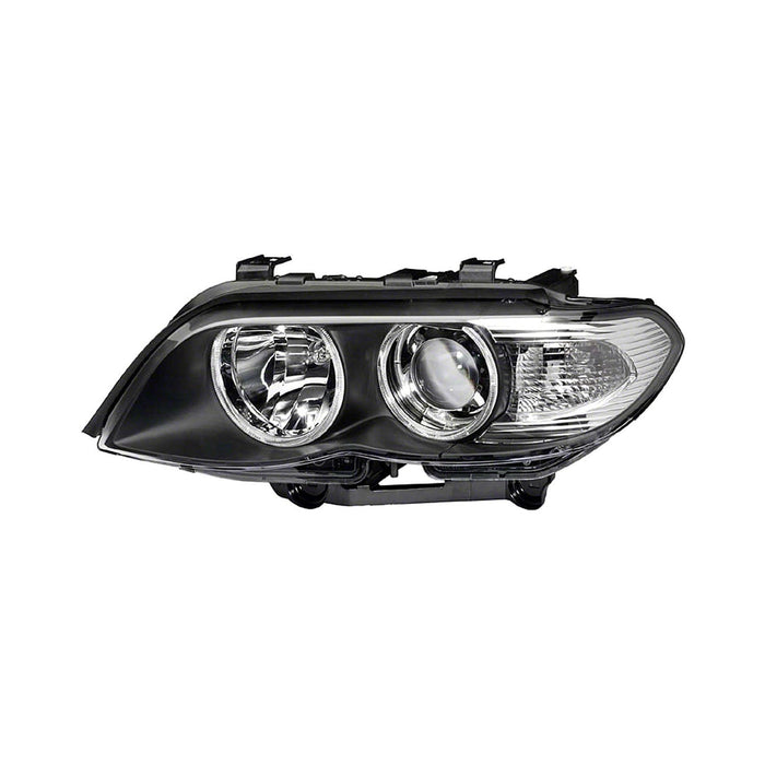 2004-2006 BMW X5 Driver Side Headlight Lens Housing Xenon W/O Auto H/Lamp Control W/White Turn Indicator - BM2518116-Partify-Painted-Replacement-Body-Parts