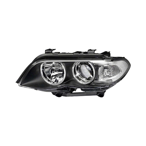 2004-2006 BMW X5 Driver Side Headlight Lens Housing Xenon W/O Auto H/Lamp Control W/White Turn Indicator - BM2518116-Partify-Painted-Replacement-Body-Parts