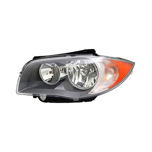 2008-2012 BMW 128i/135i Driver Side Headlight Lens Housing E82 Halogen Convertible/Coupe - BM2518118-Partify-Painted-Replacement-Body-Parts