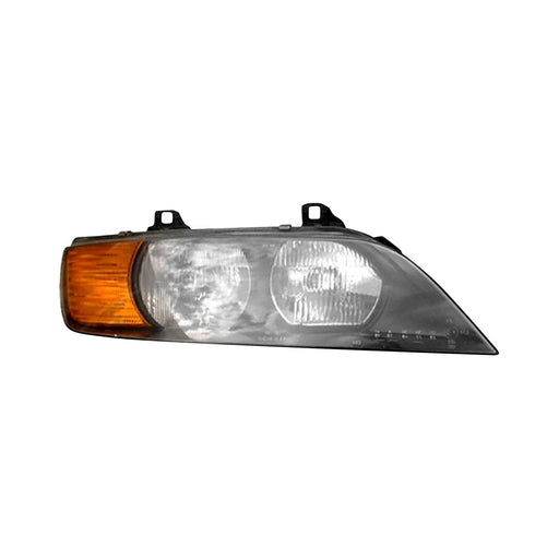 1999-2002 BMW Z3 Driver Side Headlight Lens Housing W/Yellow Turn Indicator From 4-99 - BM2518120-Partify-Painted-Replacement-Body-Parts