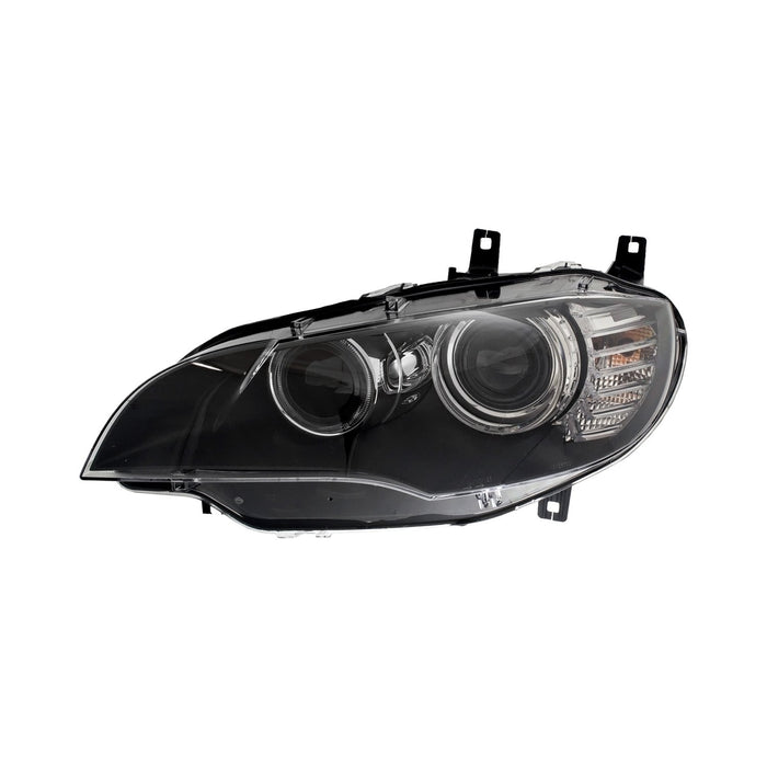 2008-2014 BMW X5/X6 ActiveHybrid/M Driver Side Headlight Lens Housing E71 Xenon - BM2518132-Partify-Painted-Replacement-Body-Parts