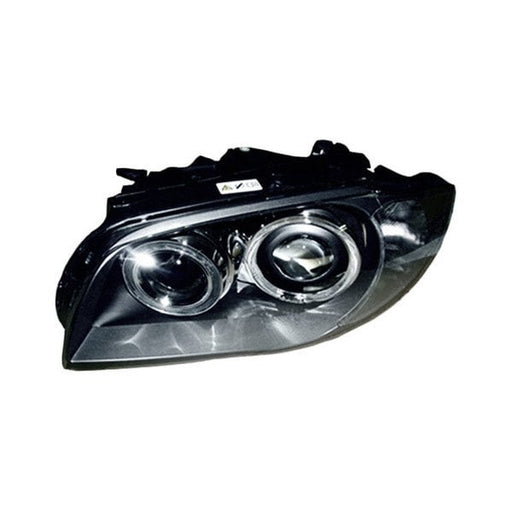 2008-2012 BMW 128i/135i Driver Side Headlight Lens Housing E82 Xenon W/O Auto Adjust H/Lamps Convertible/Coupe - BM2518135-Partify-Painted-Replacement-Body-Parts