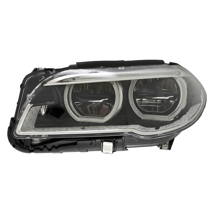 2014-2016 BMW 528i/535d/535i/550i/ActiveHybrid 5 Driver Side Headlight Lens Housing F10 Led Sedan - BM2518150-Partify-Painted-Replacement-Body-Parts