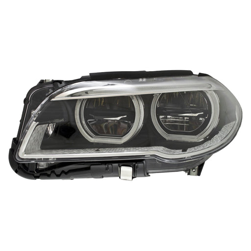 2014-2016 BMW 528i/535d/535i/550i/ActiveHybrid 5 Driver Side Headlight Lens Housing F10 Led Sedan - BM2518150-Partify-Painted-Replacement-Body-Parts