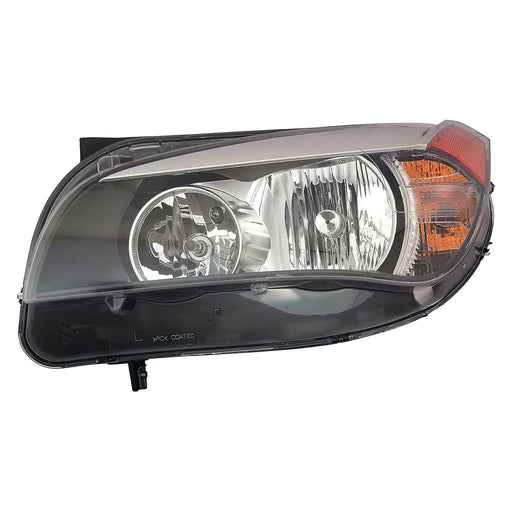 2013-2015 BMW X1 Driver Side Headlight Lens Housing E84 Halogen - BM2518151-Partify-Painted-Replacement-Body-Parts