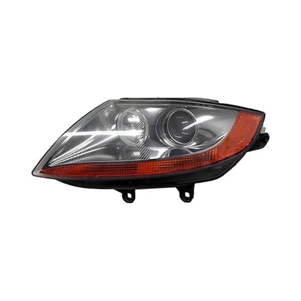 2003-2006 BMW Z4 3.0i/Roadster 3.0i Driver Side Headlight Lens Housing E85 Bi-Xenon W/Amber Indicator Chrome Bezel Convertible - BM2518154-Partify-Painted-Replacement-Body-Parts