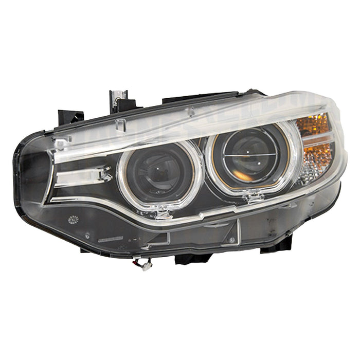 2014-2020 BMW 428i/428i Gran Coupe/430i/430i Gran Coupe/435i/435i Gran Coupe/440i/440i Gran Coupe Driver Side Headlight Lens Housing F22/F23 Xenon W/Adaptive Headlamps Convertible/Coupe - BM2518156-Partify-Painted-Replacement-Body-Parts