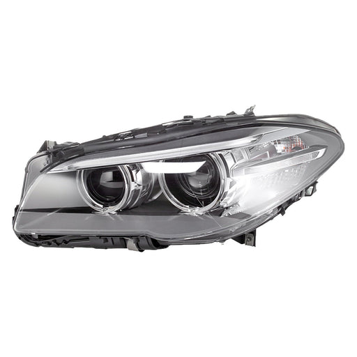 2014-2016 BMW 528i/535d/535i/550i/ActiveHybrid 5 Driver Side Headlight Lens Housing F10 Xenon Sedan - BM2518159-Partify-Painted-Replacement-Body-Parts