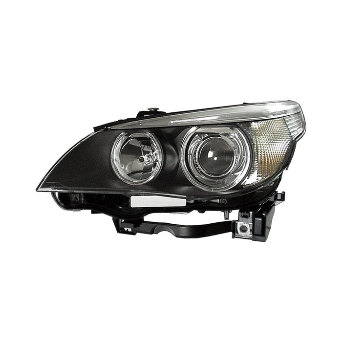 2004-2005 BMW 525i/530i/545i Driver Side Headlight Lens Housing Bi-Xenon W/Afs - BM2518167-Partify-Painted-Replacement-Body-Parts