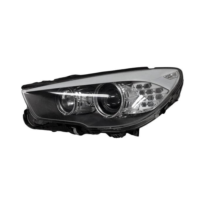 2010-2017 BMW 535i GT/550i GT/550i GT xDrive Driver Side Headlight Lens Housing F07 Xenon - BM2518176-Partify-Painted-Replacement-Body-Parts