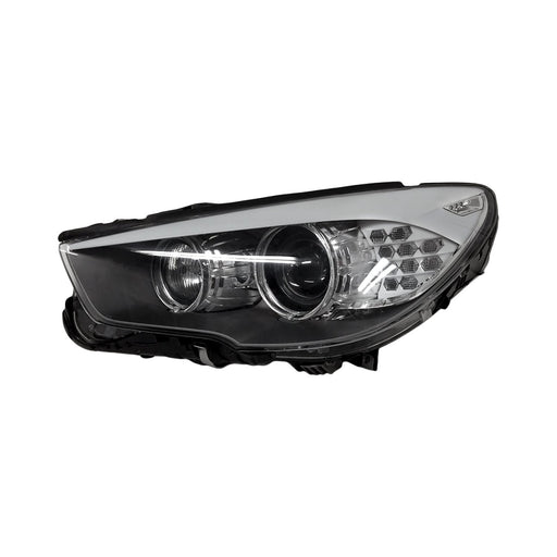 2010-2017 BMW 535i GT/550i GT/550i GT xDrive Driver Side Headlight Lens Housing F07 Xenon - BM2518176-Partify-Painted-Replacement-Body-Parts
