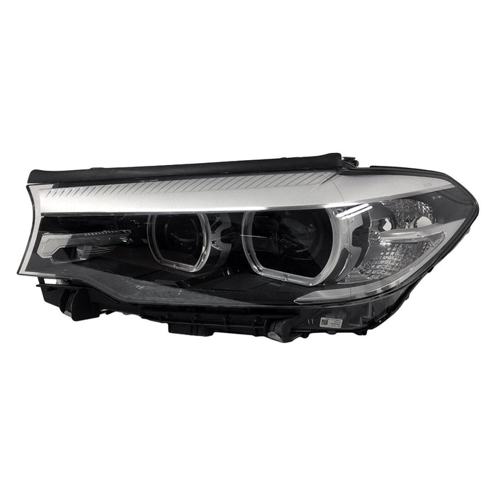2017-2020 BMW 530e/530i/540i/M550i xDrive Driver Side Headlight Lens Housing G30 Adaptive Led W/Cornering Lamp Sedan - BM2518179-Partify-Painted-Replacement-Body-Parts
