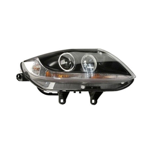 2003-2008 BMW Z4 2.5i/3.0i/Roadster 3.0i Passenger Side Headlight Lens Housing E85 Halogen W/O Chrome White Turn Indicator Convertible - BM2519121-Partify-Painted-Replacement-Body-Parts