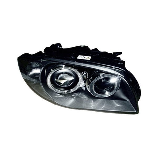2008-2012 BMW 128i/135i Passenger Side Headlight Lens Housing E82 Xenon W/O Auto Adjust H/Lamps Convertible/Coupe - BM2519135-Partify-Painted-Replacement-Body-Parts
