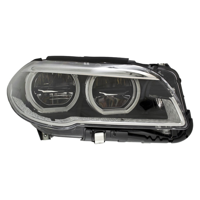 2014-2016 BMW 528i/535d/535i/550i/ActiveHybrid 5 Passenger Side Headlight Lens Housing F10 Led Sedan - BM2519150-Partify-Painted-Replacement-Body-Parts