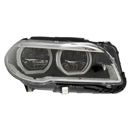 2014-2016 BMW 528i/535d/535i/550i/ActiveHybrid 5 Passenger Side Headlight Lens Housing F10 Led Sedan - BM2519150-Partify-Painted-Replacement-Body-Parts