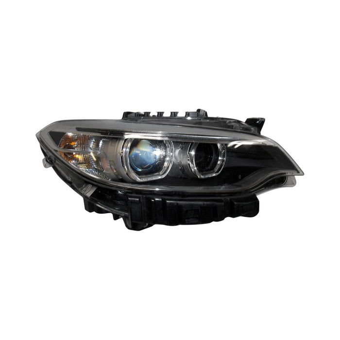 2014-2018 BMW 228i/228i xDrive/230i/230i xDrive/M235i/M235i xDrive/M240i Passenger Side Headlight Lens Housing F22 Xenon W/Adaptive Headlamps Coupe - BM2519152-Partify-Painted-Replacement-Body-Parts