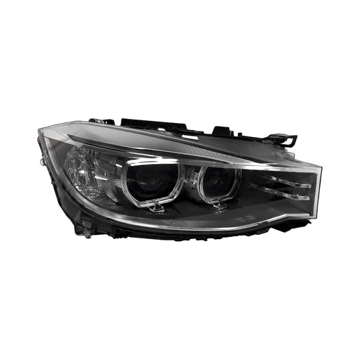 2014-2019 BMW 328i GT xDrive/330i GT xDrive/335i GT xDrive/340i GT xDrive Passenger Side Headlight Lens Housing F34 Xenon W/Adaptive Headlamps - BM2519153-Partify-Painted-Replacement-Body-Parts