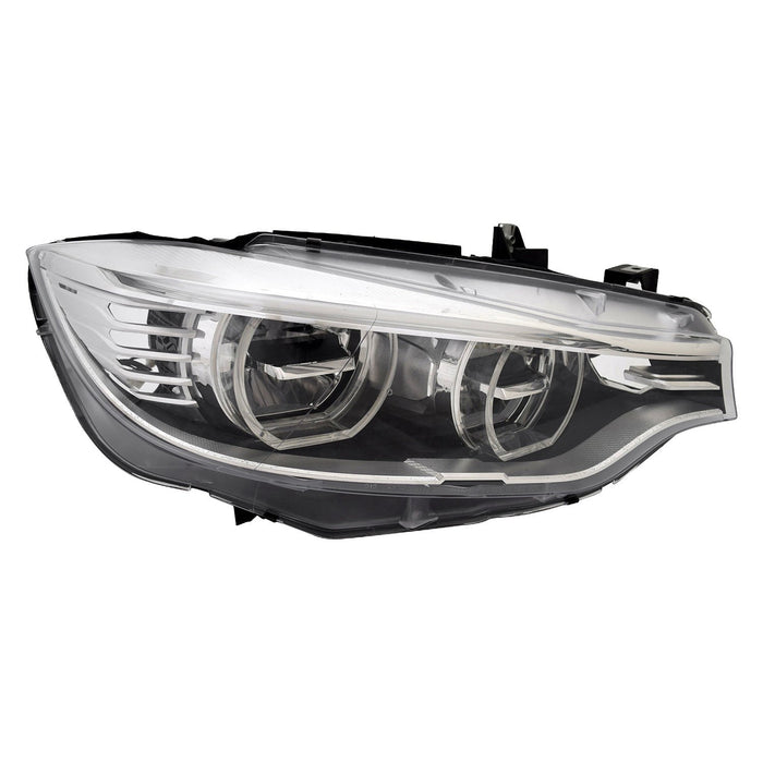 2014-2017 BMW 428i/428i Gran Coupe/430i/430i Gran Coupe/435i/435i Gran Coupe/440i/440i Gran Coupe Passenger Side Headlight Lens Housing F32/F33 Led Convertible/Coupe - BM2519157-Partify-Painted-Replacement-Body-Parts