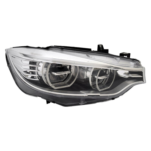 2014-2017 BMW 428i/428i Gran Coupe/430i/430i Gran Coupe/435i/435i Gran Coupe/440i/440i Gran Coupe Passenger Side Headlight Lens Housing F32/F33 Led Convertible/Coupe - BM2519157-Partify-Painted-Replacement-Body-Parts