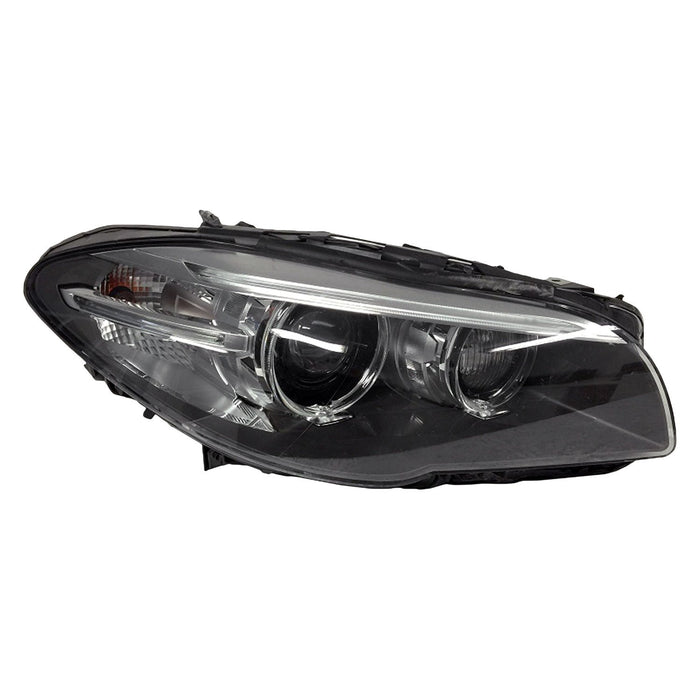 2014-2016 BMW 528i/535d/535i/550i/ActiveHybrid 5 Passenger Side Headlight Lens Housing F10 Xenon Sedan - BM2519159-Partify-Painted-Replacement-Body-Parts