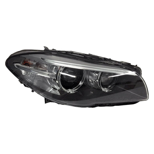 2014-2016 BMW 528i/535d/535i/550i/ActiveHybrid 5 Passenger Side Headlight Lens Housing F10 Xenon Sedan - BM2519159-Partify-Painted-Replacement-Body-Parts