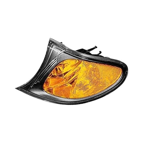 2002-2005 BMW 325i/330i Driver Side Parking Light Assembly Park/Signal/Marker Combo W/O Bright Trim Yellow 4 Door Sedan - BM2520109-Partify-Painted-Replacement-Body-Parts