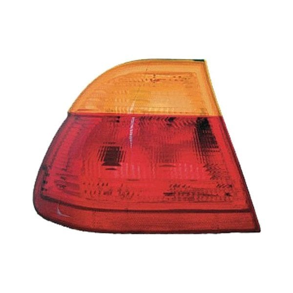 1999-2001 BMW 323i/325i/328i/330i Driver Side Tail Light Assembly E46 W/Red Lens 4 Door Sedan - BM2800105-Partify-Painted-Replacement-Body-Parts