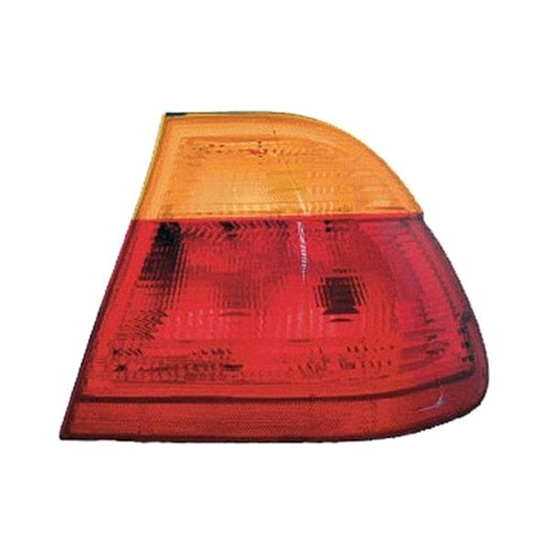 1999-2001 BMW 323i/325i/328i/330i Passenger Side Tail Light Assembly E46 W/Red Lens 4 Door Sedan - BM2801105-Partify-Painted-Replacement-Body-Parts