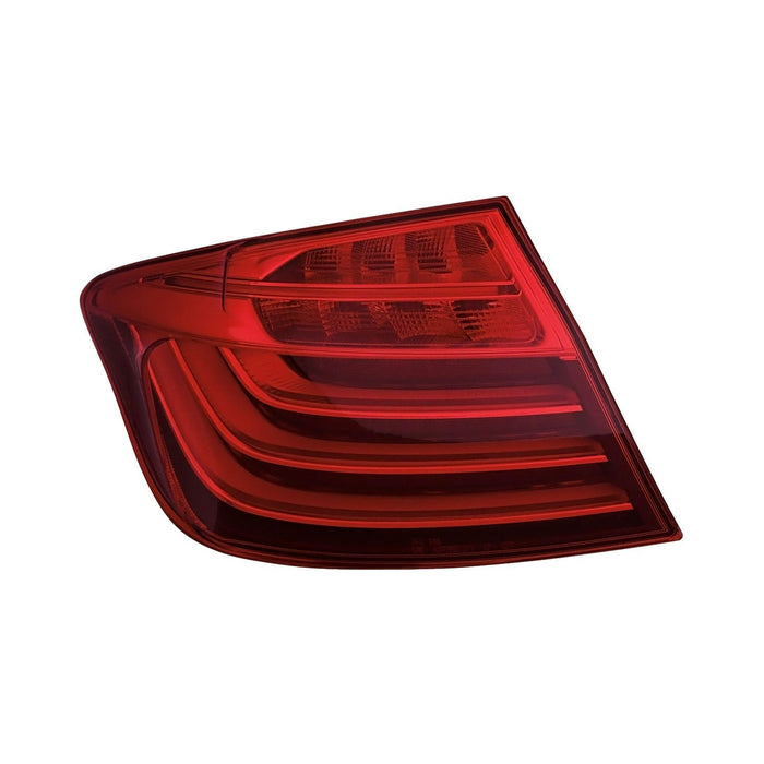 2014-2016 BMW 528i/535d/535i/550i/ActiveHybrid 5 Driver Side Tail Light Assembly F10 Led Outer - BM2804111-Partify-Painted-Replacement-Body-Parts