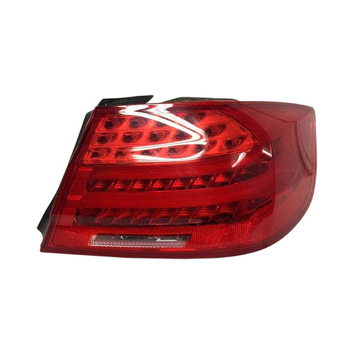 2011-2013 BMW 328i/335i/335is/M3 Passenger Side Tail Light Assembly E93 Led Lens/Housing Outer Convertible - BM2805120-Partify-Painted-Replacement-Body-Parts