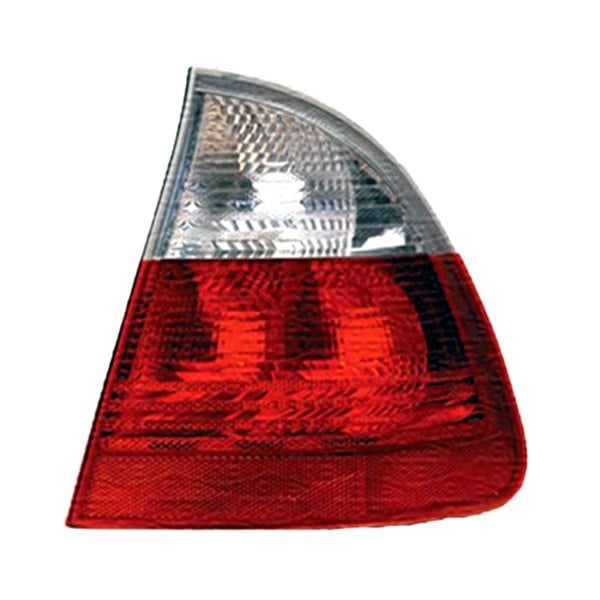 2000-2004 BMW 323i/325i Passenger Side Tail Light Lens Outer White 4 Door Wagon - BM2809106-Partify-Painted-Replacement-Body-Parts