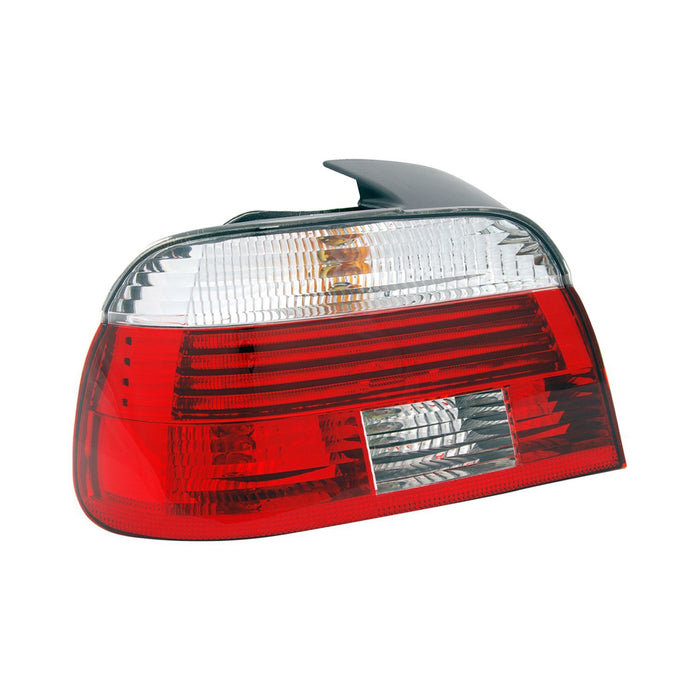 2001-2003 BMW 525i/530i/540i Driver Side Tail Light Housing W/White Turn Signal Lens Includes Lens 4 Door Sedan - BM2818102-Partify-Painted-Replacement-Body-Parts