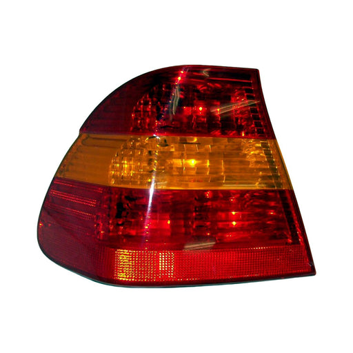 1999 BMW 323i/328i Driver Side Tail Light Housing E46 Amber Lens Outer To 3-03 Includes Lens Convertible - BM2818110-Partify-Painted-Replacement-Body-Parts