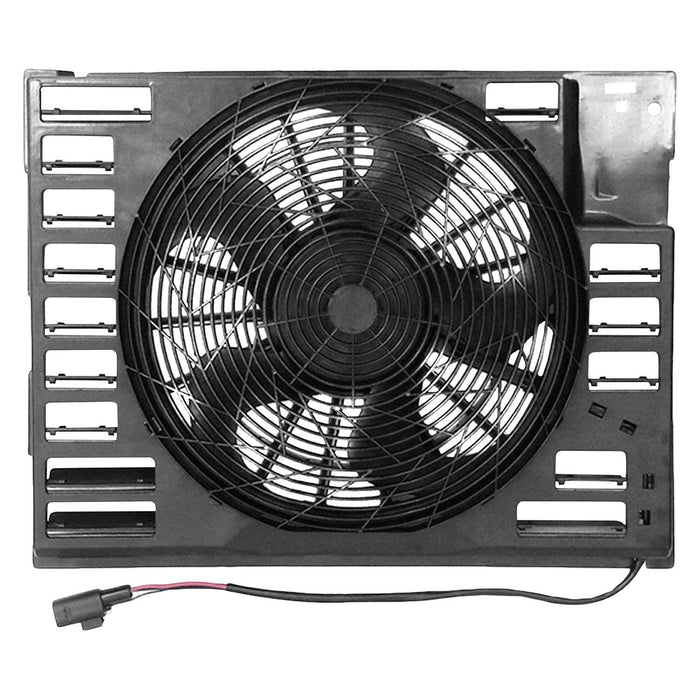 2002-2008 BMW 745i/745Li/750i/750Li/760i/760Li A/C Condenser Fan Assembly A/C Fan Assy - BM3020103-Partify-Painted-Replacement-Body-Parts