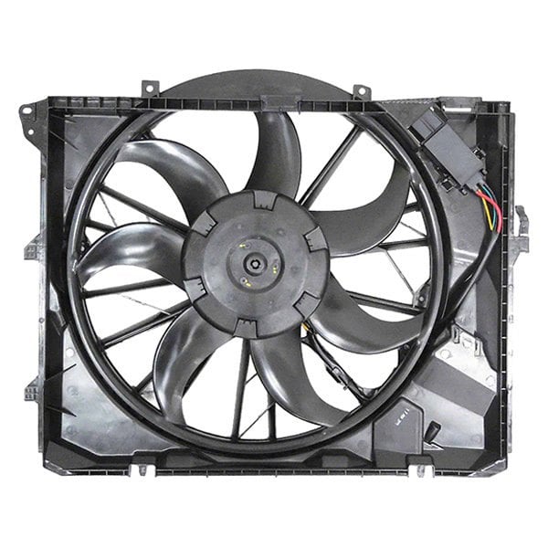 2006-2013 BMW 128i/135i/135is/323i/325i/325xi/328i/328xi/330i/330xi Engine Cooling Fan Assembly E82 W/O Sulev W/Warm Climate Option 2.5L L6/3L L6/3L L6 Naturally Aspirated/Naturally Aspirated - BM3117101-Partify-Painted-Replacement-Body-Parts