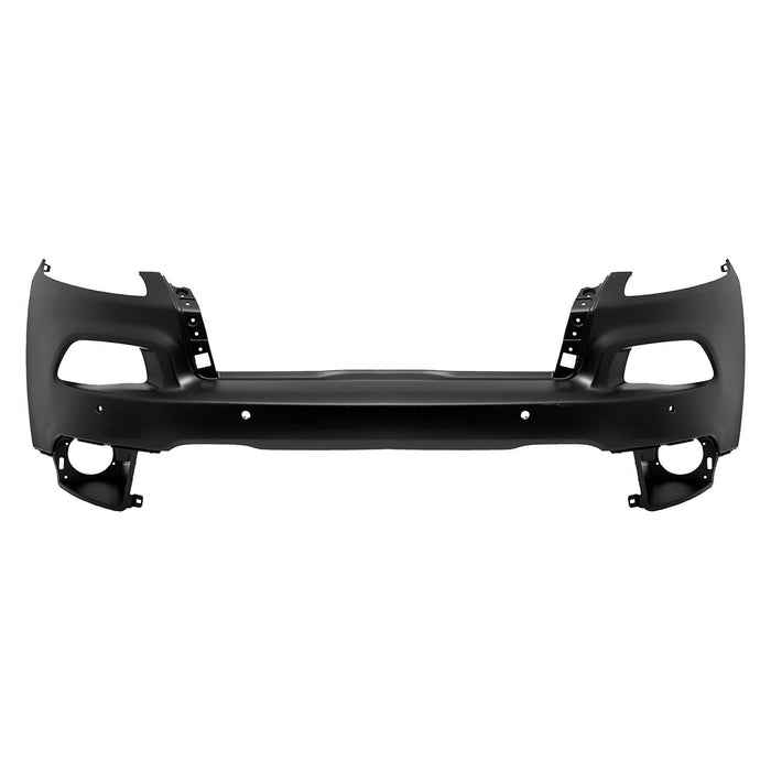 2014-2018 Jeep Cherokee Latitude/Latitude Plus/Limited/Sport Front Upper Bumper W/Parking Sensor W/O H/Lamp Washers W/O Advanced Park Assist System - CH1014114-Partify-Painted-Replacement-Body-Parts