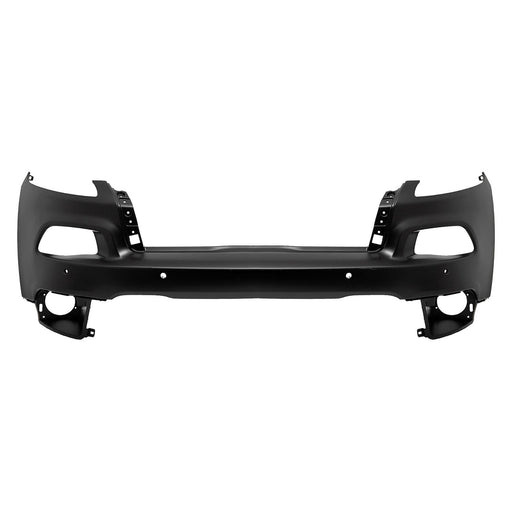 2014-2018 Jeep Cherokee Latitude/Latitude Plus/Limited/Sport Front Upper Bumper W/Parking Sensor W/O H/Lamp Washers W/O Advanced Park Assist System - CH1014114-Partify-Painted-Replacement-Body-Parts