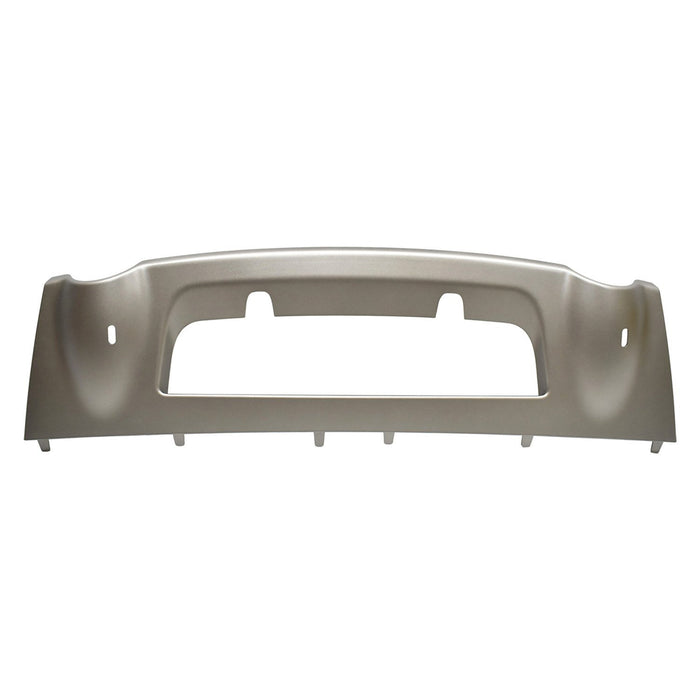 2011-2017 Jeep Patriot Front Bumper Insert W/O Tow Hook Chrome - CH1037122-Partify-Painted-Replacement-Body-Parts